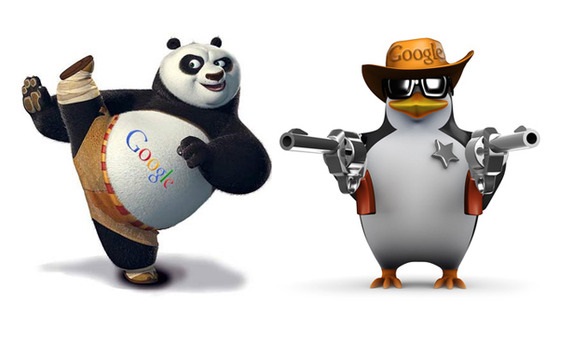 الگوریتم های پاندا و پنگوئن گوگل