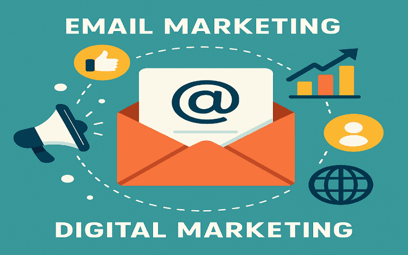 دیجیتال مارکتینگ و ایمیل مارکتینگ