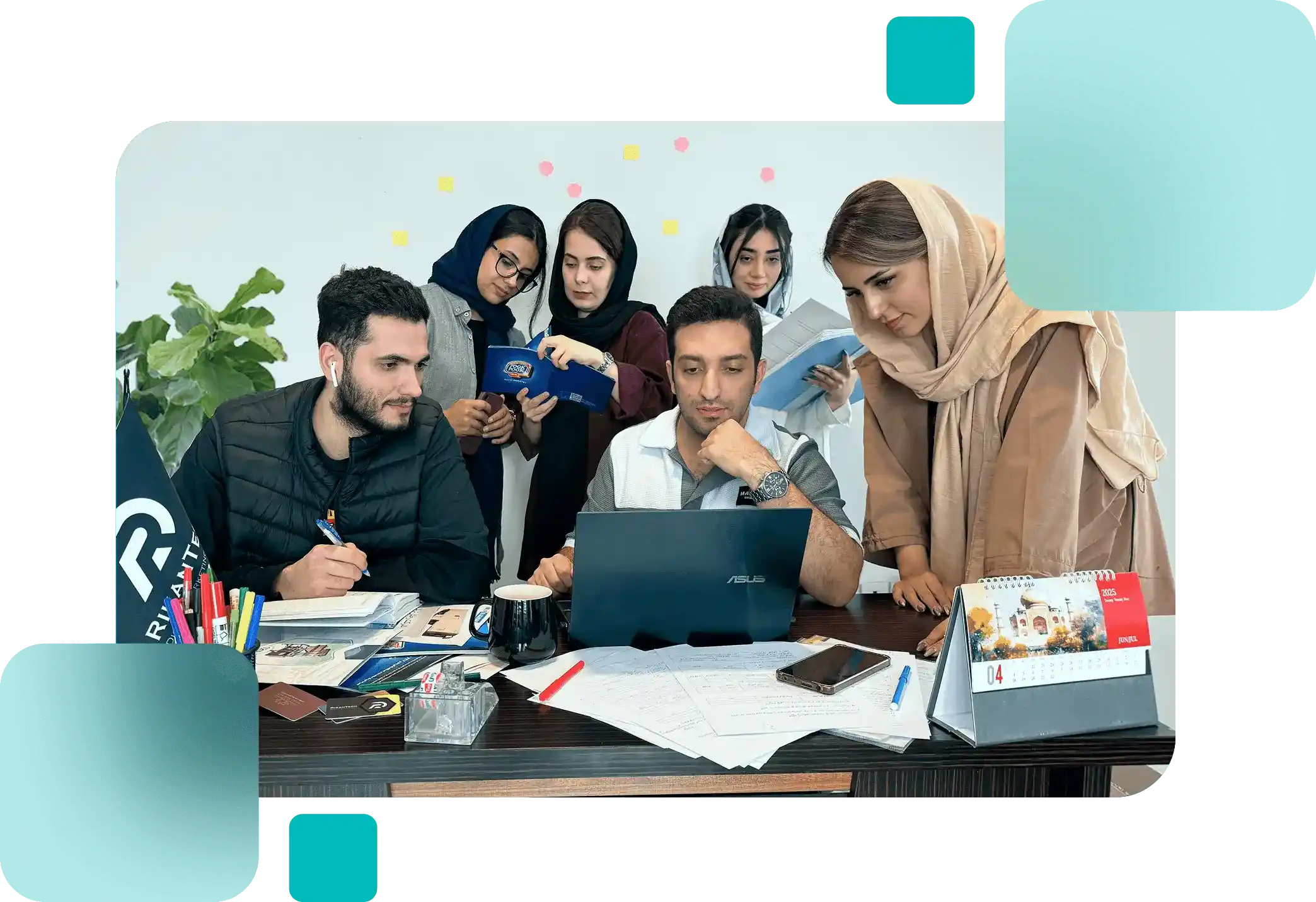 مشارکت تیم ریکان تک